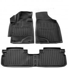 3D килимки для Toyota Highlander (XU40) (2008-2013) з бортиками 30 мм (Stingray)