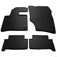 Гумові килимки в салон для Audi Q7 (4L) (2005-2015) комплект з 4 штук (Stingray) Гумові килимки в салон для Audi Q7 (4L) (2005-2015) комплект з 4 штук (Stingray)