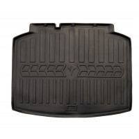 Килимок в багажник для Skoda Scala (2019-...) з бортиками 30 мм (Stingray)
