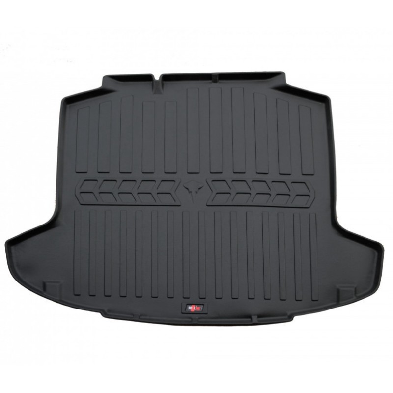 Килимок в багажник для Seat Toledo 4 (2012-...) з бортиками 30 мм (Stingray)