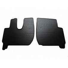 Гумові килимки в салон для Scania R Streamline (2013-2016) (механічне пасажирське сидіння) комплект з 2 штук (Stingray)