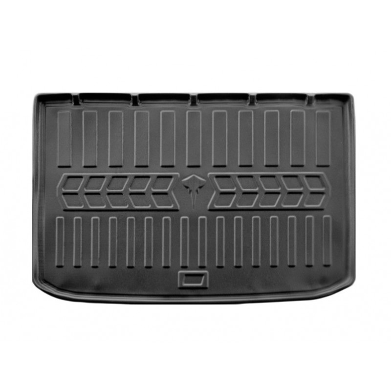 Килимок в багажник для Renault Captur (2019-...) Верхня поличка з бортиками 30 мм (Stingray)