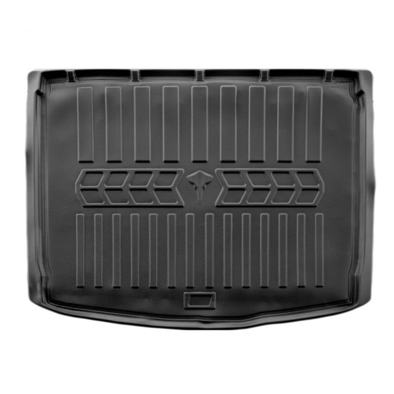 Килимок в багажник для Renault Captur (2019-...) нижня поличка з бортиками 30 мм (Stingray)