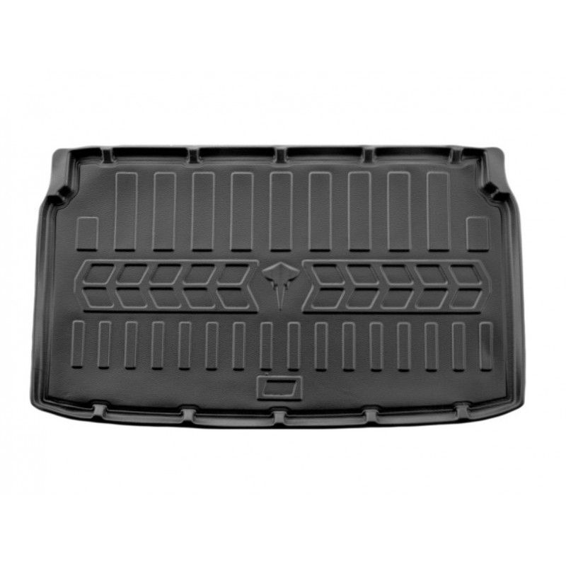 Килимок в багажник для Opel E-Mokka (2021-...) верхня поличка з бортиками 30 мм (Stingray)