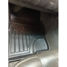 3D килимки для Nissan Navara (D40) (2005-2010) праве кермо з бортиками 30 мм (Stingray)