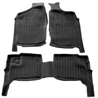 3D килимки для Nissan Navara (D22) (1998-...) праве кермо з бортиками 30 мм (Stingray) 3D килимки для Nissan Navara (D22) (1998-...) праве кермо з бортиками 30 мм (Stingray)
