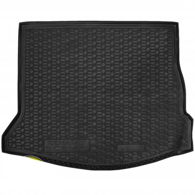 Килимок в багажник для Renault Scenic IV (2016-...) 7 місць (Avto-Gumm)