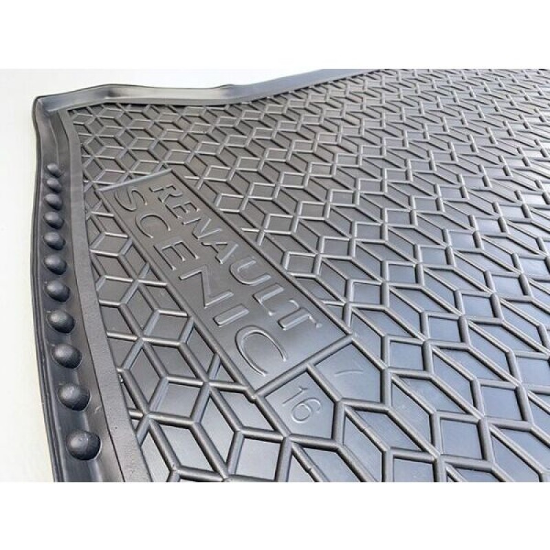 Килимок в багажник для Renault Scenic IV (2016-...) 7 місць (Avto-Gumm)