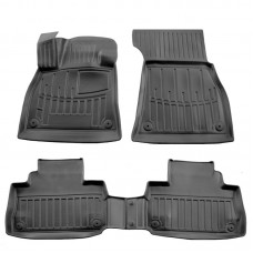 3D килимки для Audi Q8 e-tron Sportback (2022-...) з бортиками 30 мм (Stingray)