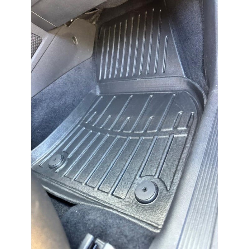 3D килимки для Volkswagen Tiguan Allspace (2018-...) з бортиками 30 мм (Stingray)