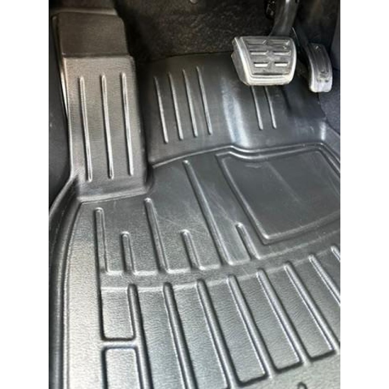 3D килимки для Volkswagen Tiguan Allspace (2018-...) з бортиками 30 мм (Stingray)