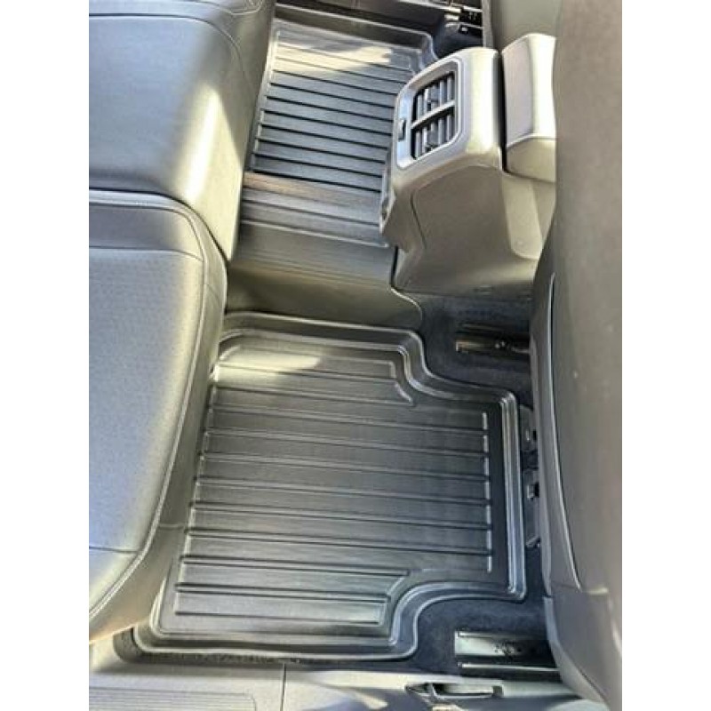 3D килимки для Volkswagen Tiguan Allspace (2018-...) з бортиками 30 мм (Stingray)