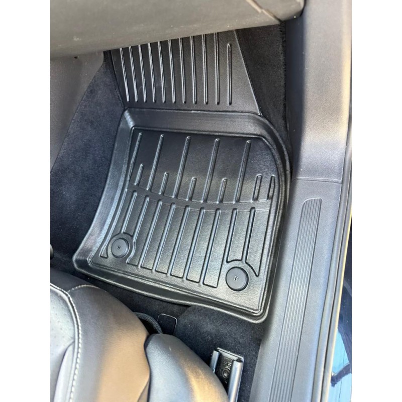 3D килимки для Volkswagen Tiguan Allspace (2018-...) з бортиками 30 мм (Stingray)