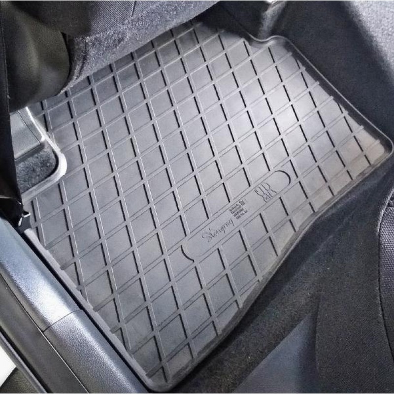 Гумові килимки в салон для Hyundai Creta (2014-...) комплект з 4 штук (Stingray)