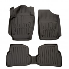 3D килимки для Volkswagen Polo V (2009-2017) з бортиками 30 мм (Stingray)
