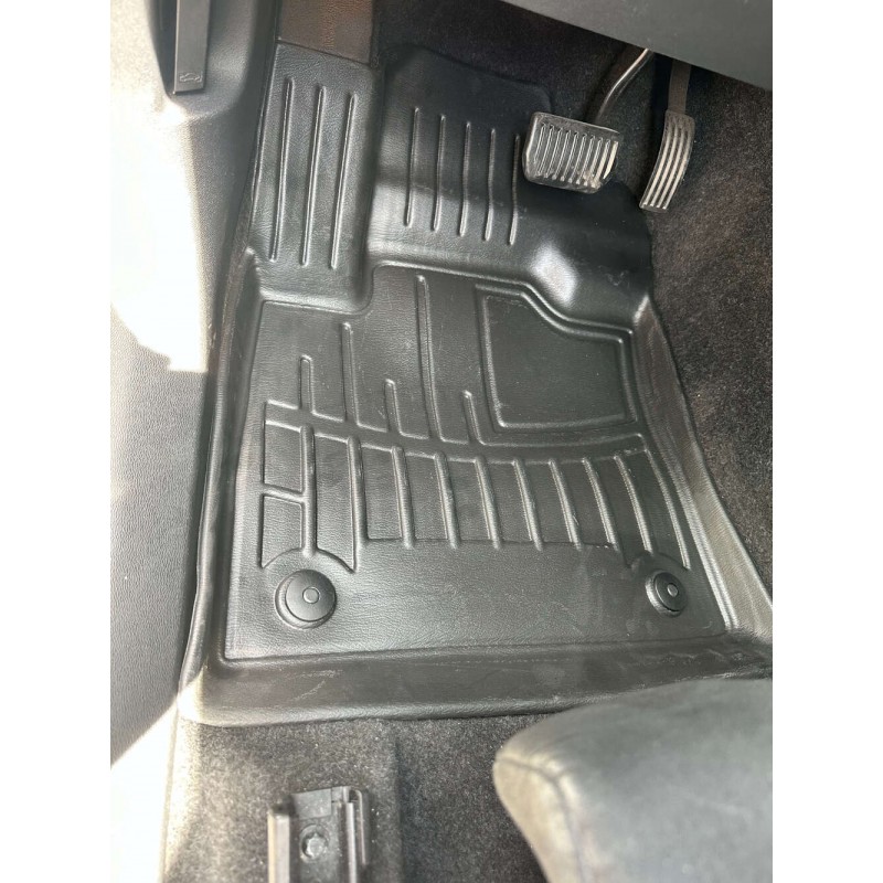 3D килимки для Volvo XC40 Recharge (2020-...) з бортиками 30 мм (Stingray)