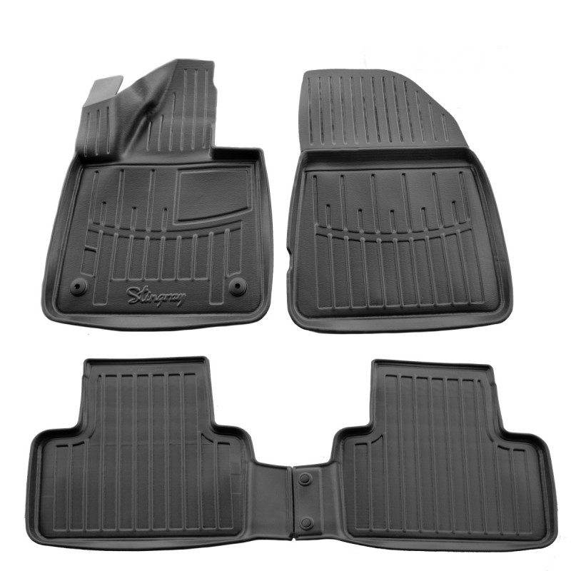 3D килимки для Volvo EX30 (2023-...) з бортиками 30 мм (Stingray)