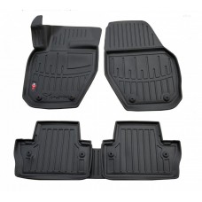 3D килимки для Volvo V60 I (2010-2018) з бортиками 30 мм (Stingray)
