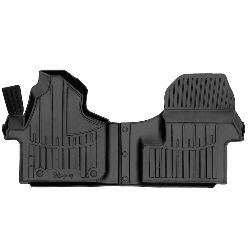 3D килимки для Mercedes Benz W907 Sprinter III (2018-...) (1plus2) з бортиками 30 мм (Stingray)