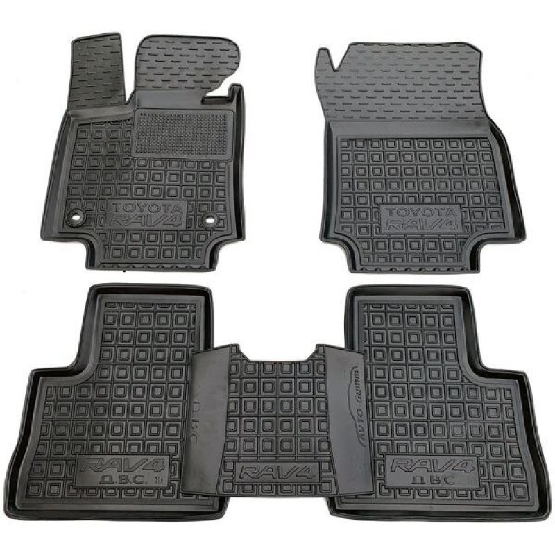 Коврики в салон Toyota RAV 4 (XA50) (2018-...) ДВС АКПП (Avto-Gumm)