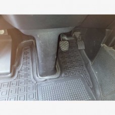 Коврики в салон Mercedes Benz ACTROS Mp4 (2011-2018) не плоска підлога (Avto-Gumm)