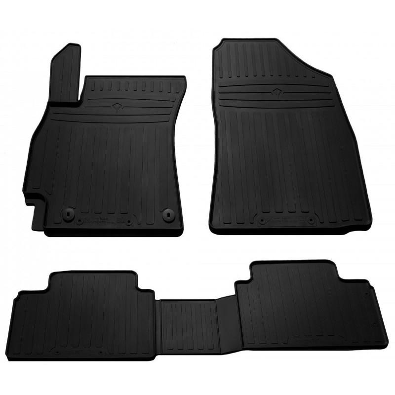 Гумові килимки в салон для Hyundai Elantra (CN7) (2020-...) комплект з 4 штук (Stingray)