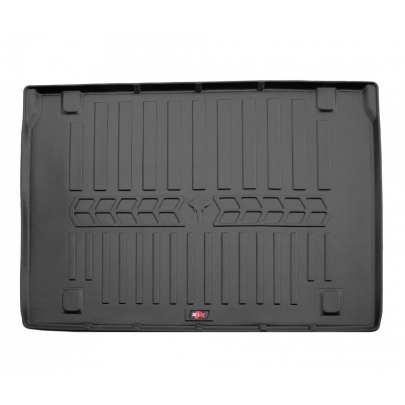 Килимок в багажник для Fiat Doblo 2010- 5 місць коротка база з бортиками 30 мм (Stingray)