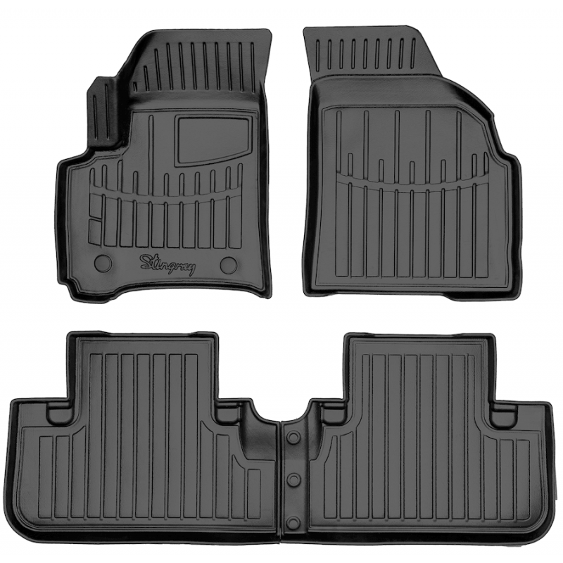 3D килимки для Chevrolet Tacuma (2000-2008) з бортиками 30 мм (Stingray)
