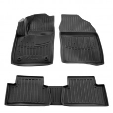 3D килимки для Toyota C-HR (2023-...) з бортиками 30 мм (Stingray)