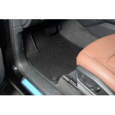 Гумові килимки в салон для Audi Q7 (4M) (2015-...) комплект з 4 штук (Stingray)