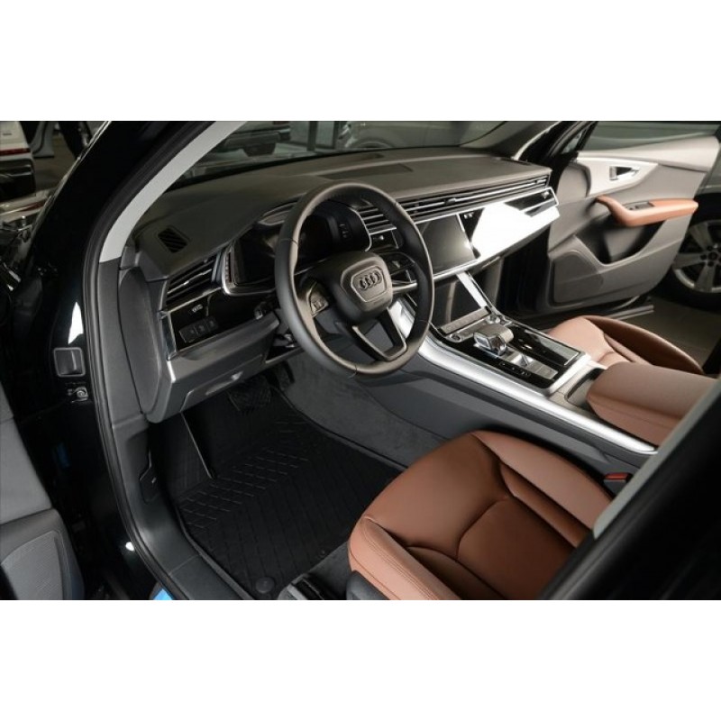 Гумові килимки в салон для Audi Q7 (4M) (2015-...) комплект з 4 штук (Stingray)