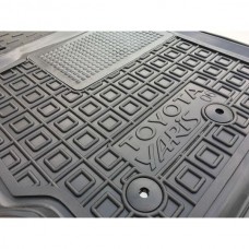 Коврики в салон Toyota Yaris II (XP9) (2006-2011) (Avto-Gumm)