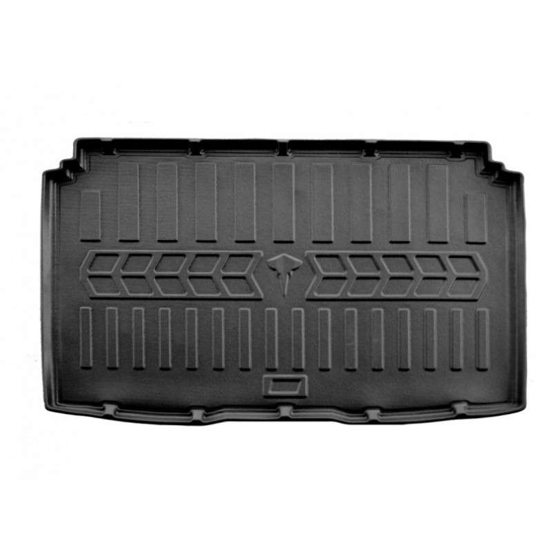 Килимок в багажник для RENAULT Sandero Stepway III (2020-...) (Prestige) верхня поличка з бортиками 30 мм (Stingray)