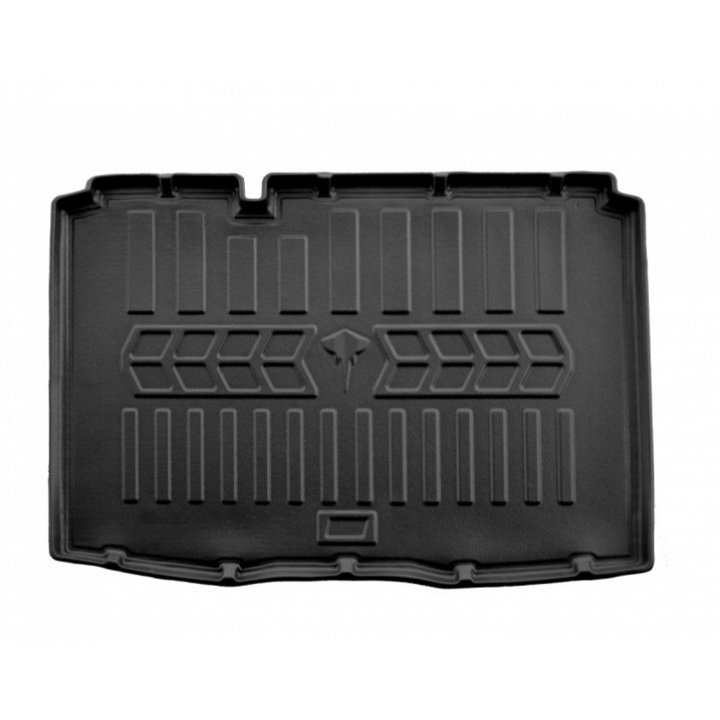 Килимок в багажник для RENAULT Sandero Stepway III (2020-...) (Prestige) нижня поличка з бортиками 30 мм (Stingray)