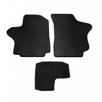 Гумові килимки в салон для Hyundai H-1 I (1997-2007) комплект з 3 штук (Stingray)