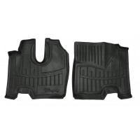 3D килимки для Mercedes Benz ATEGO (1998-2013) з бортиками 30 мм (Stingray)