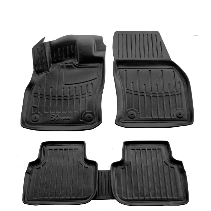 3D килимки для Audi Q3 (F3) (2019-...) з бортиками 30 мм (Stingray)