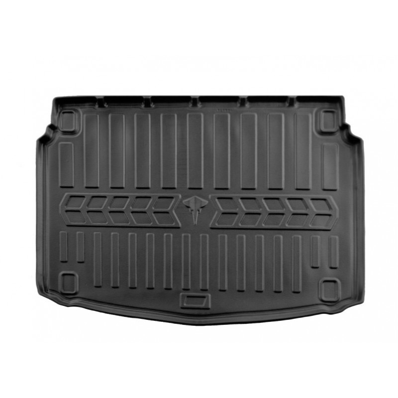 Килимок в багажник для Hyundai i30 (PD) (2016-...) Hatchback нижня поличка з бортиками 30 мм (Stingray)