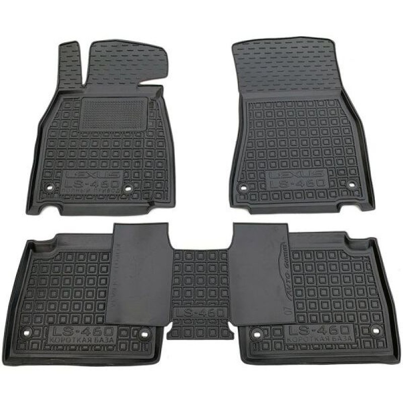 Коврики в салон Lexus LS (UCF40) (2007-2017) 4х4 (Avto-Gumm)