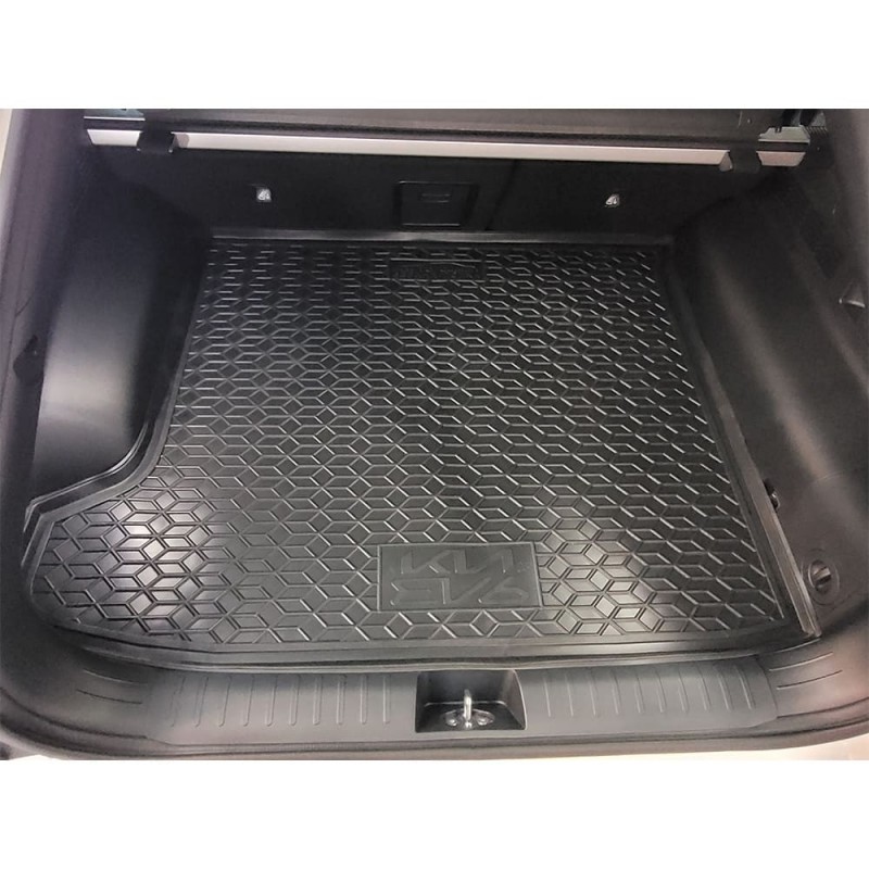 Килимок в багажник для KIA EV6 (2021-...) верхня поличка (Avto-Gumm)