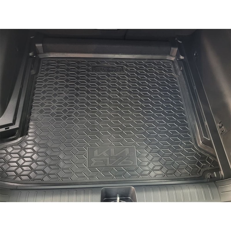 Килимок в багажник для KIA EV6 (2021-...) нижня поличка (Avto-Gumm)