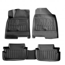 3D килимки для Hyundai IONIQ electric (2016-...) USA з бортиками 30 мм (Stingray)