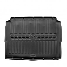 Килимок в багажник для Peugeot 3008 (2016-...) нижня поличка з бортиками 30 мм (Stingray)