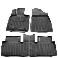 3D килимки для Toyota BZ3 (EA10L) (2023-...) з бортиками 30 мм (Stingray)