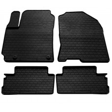 Гумові килимки в салон для Hyundai Kona 2018- ДВС комплект з 4 штук (Stingray)