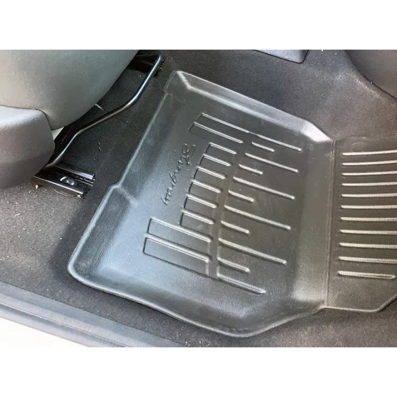 Передні 3D килимки для Renault Kangoo II (2008-2020) з бортиками 30 мм (Stingray)