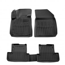 3D килимки для Peugeot 308 (2013-...) (hatchback) з бортиками 30 мм (Stingray)