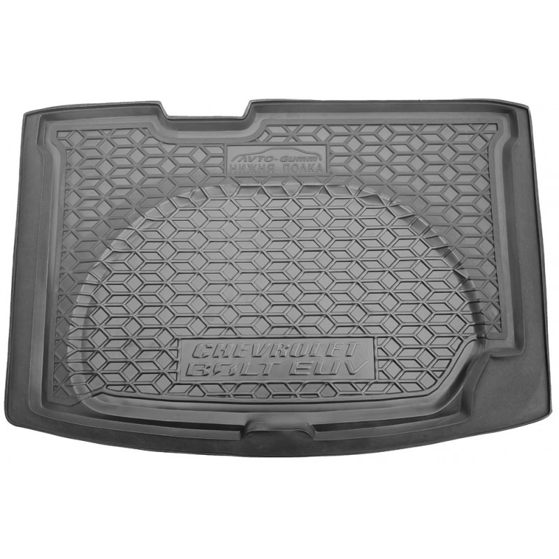 Килимок в багажник для Chevrolet Bolt EUV (2022-...) Нижня поличка (Avto-Gumm)