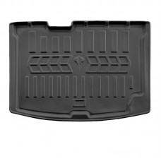 Килимок в багажник для Chevrolet Bolt EUV (2022-...) нижня поличка без сааб з бортиками 30 мм (Stingray)