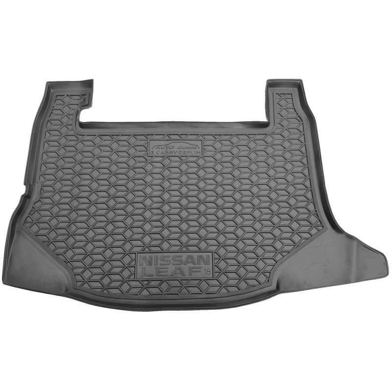 Килимок в багажник для Nissan Leaf (ZE1) (2017-...) (з саабвуфером) (Avto-Gumm)